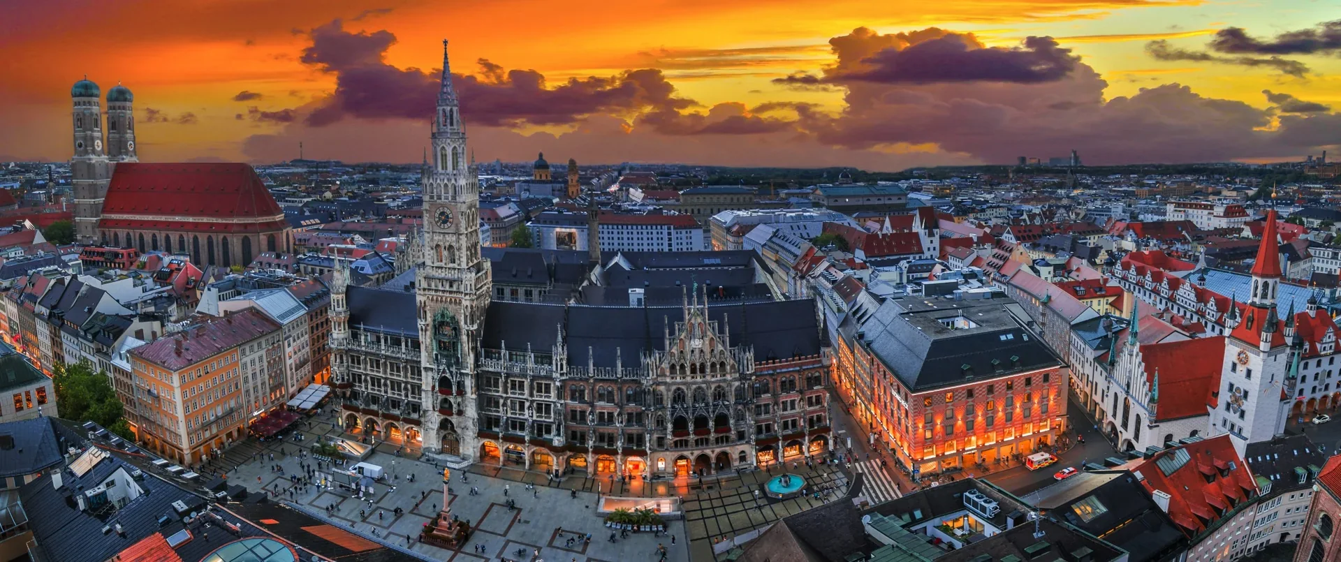 Marienplatz München – Einsatzgebiet München und Umland